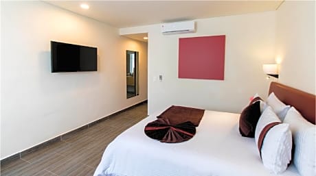  Habitación de lujo con una cama