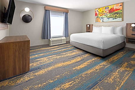 1 King Bed Deluxe Room Kitchen Large Living Room Sofa Bed Shower NSMK