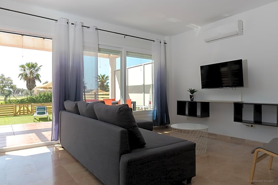 Roquetas Beach and Playa Serena Golf Village