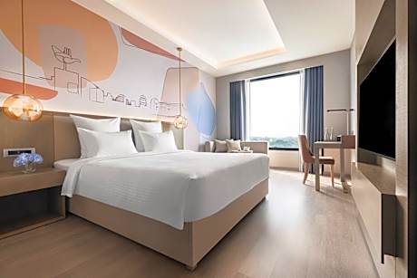 Executive King Room with 15% Discount on Food and Soft Beverage only on Food exchange restaurant