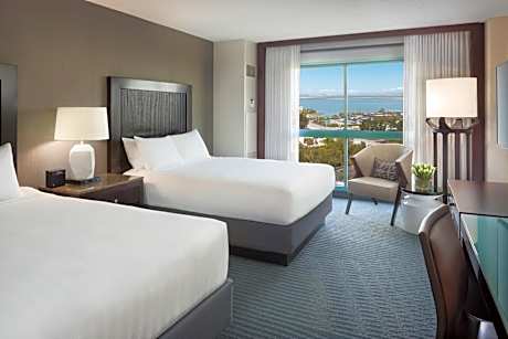 Queen Room with Two Queen Beds and Bay View