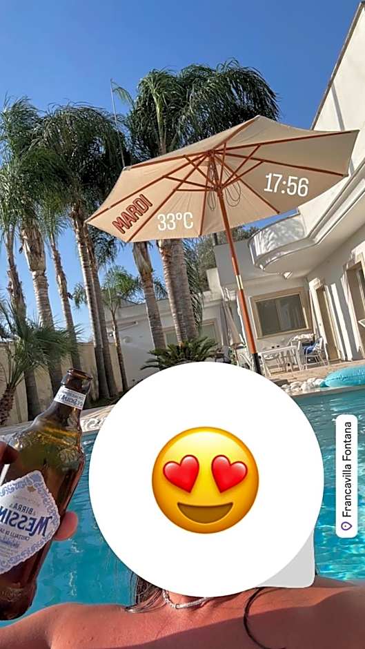 Villa con piscina Aria di sole