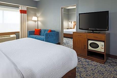 1 Bedroom Hospitality Suite, 2 Queen, High floor