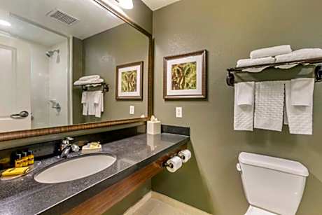 ACCESSIBLE - SUITE 2 QUEEN,MOBACC,BATHTB,KITHN,NSMK,FULL BREAKFAST