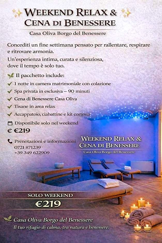 Casa Oliva borgo del Benessere delle Marche
