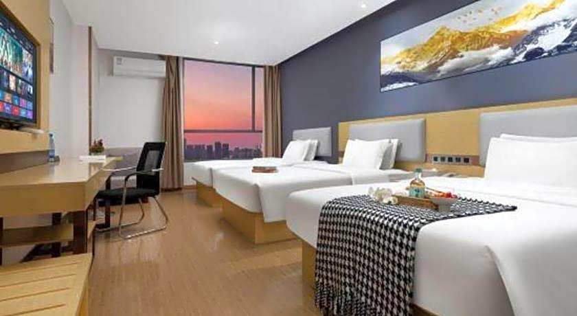 GreenTree Inn Huanggang City Wuxue City Kanjiang Avenue