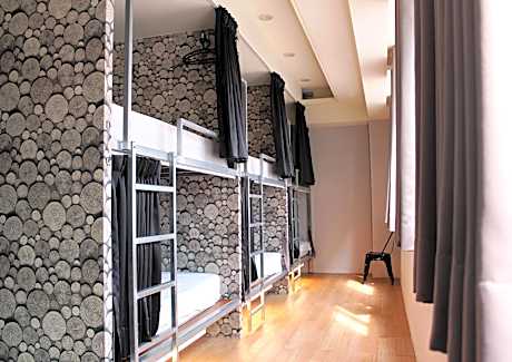 Bed in Female Dorm Room