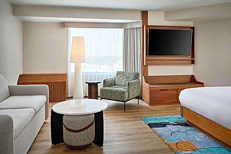 Suite Studio Kitchen, Studio, 1 King, Sofa bed