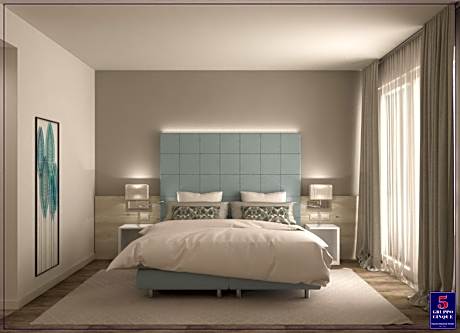 Deluxe Double or Twin Room with Side Sea View