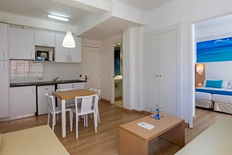 One-Bedroom Apartment with Balcony (3 Adults + 1 Child)