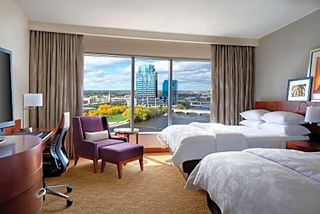 Queen Room with Two Queen Beds and River View