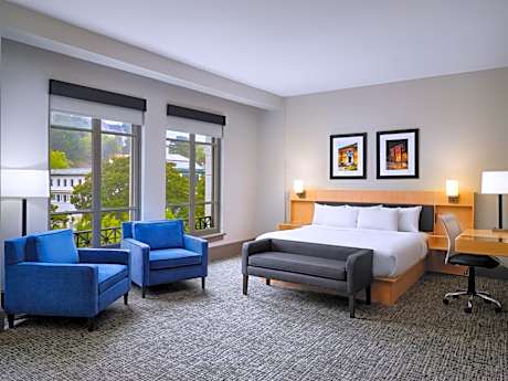 1 King Bed