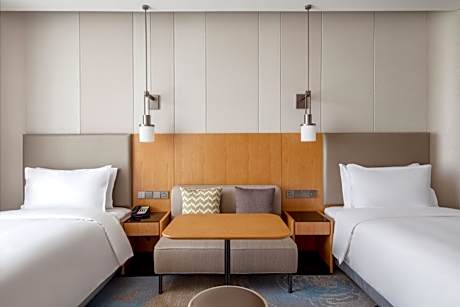 2 Twin Beds Standard YuanBaoMountain Vw