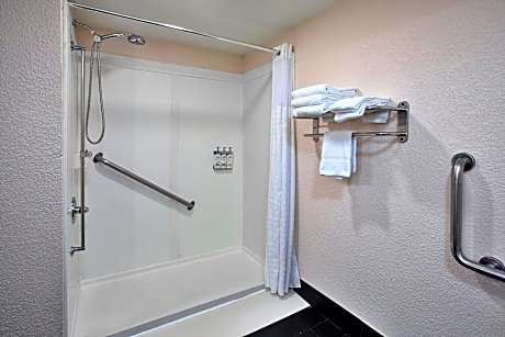 1 King Suite Communication Mobility Access Roll Shower