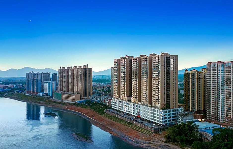 Echarm Hotel Guigang Pingnan Jiangbin Mingmen River View