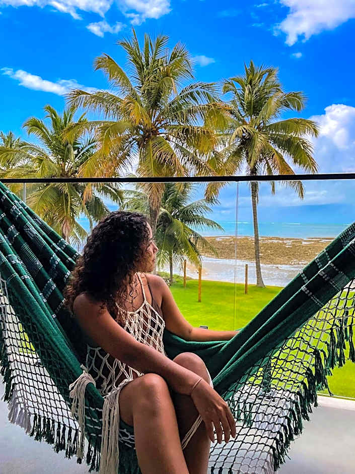 Casa Waua | PÉ NA AREIA, rooftop, borda infinita