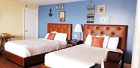 Room with Two Double Beds and Ocean View - South Wing
