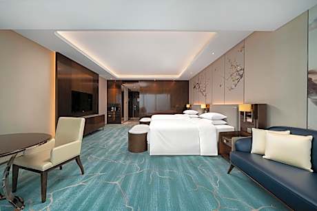 Guest room, 2 Double, City view