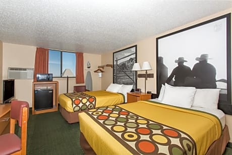 Deluxe Double Room with Two Double Beds - Non-Smoking