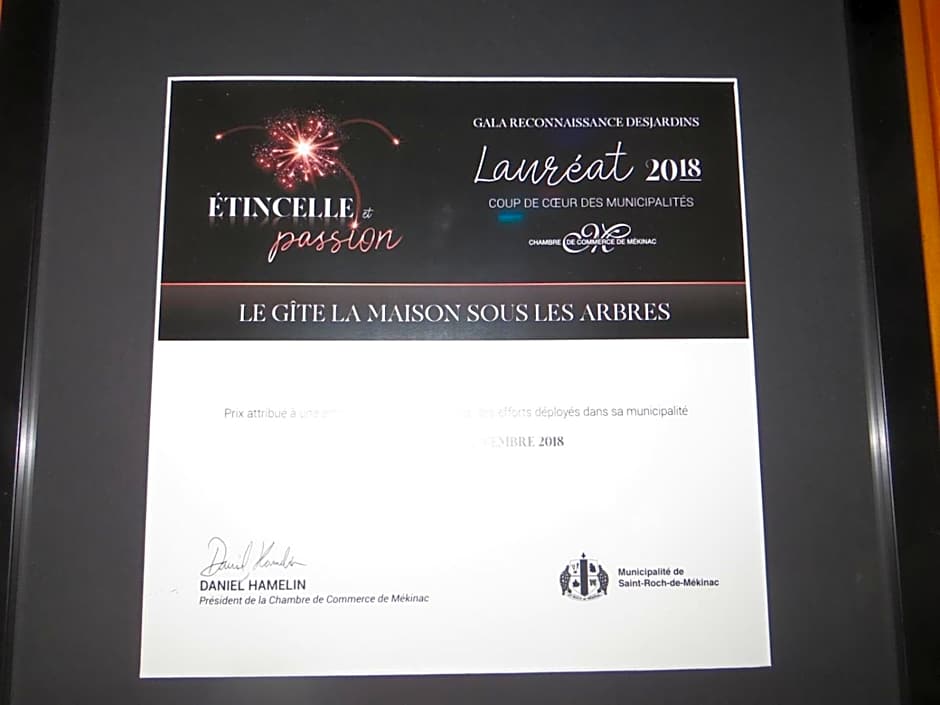 La maison sous les arbres