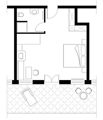 Double Room with Terrace