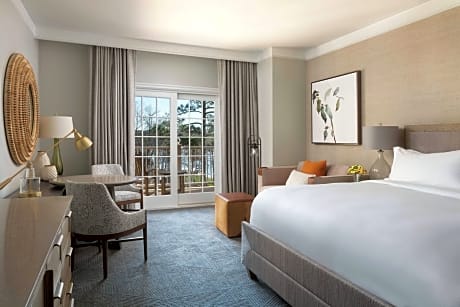 Room, 1 King Bed, Balcony, Lake View