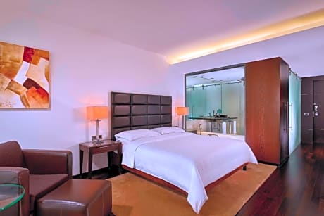Club, Club Lounge and Spa access level, Guest room, 1 Queen