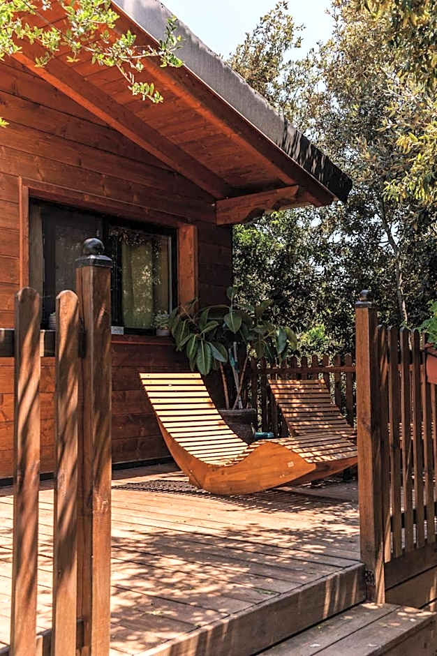 Mini spa in chalet bosco e trullo