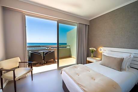 Twin or Double Room with Pool View and Balcony