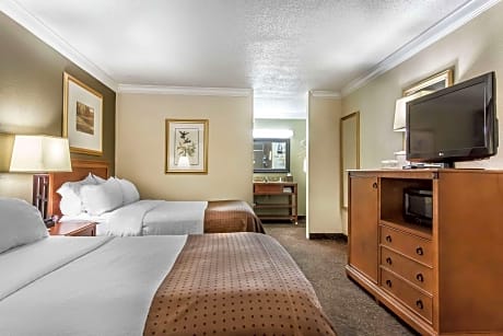 2 Double Beds, Nonsmoking, Accessible