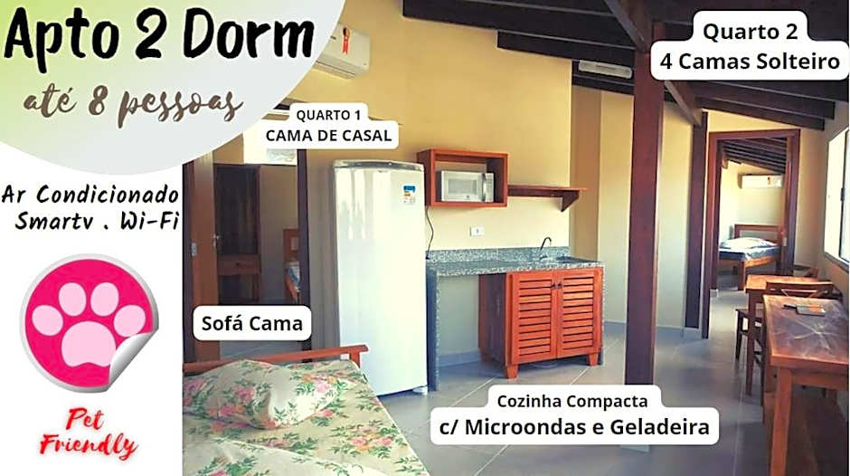 Kitnetes & Aptos Praia do Capricórnio