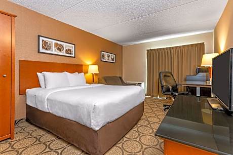 Ground Floor Drive Up Room with 1 Queen Bed and Sofabed - No Smoking