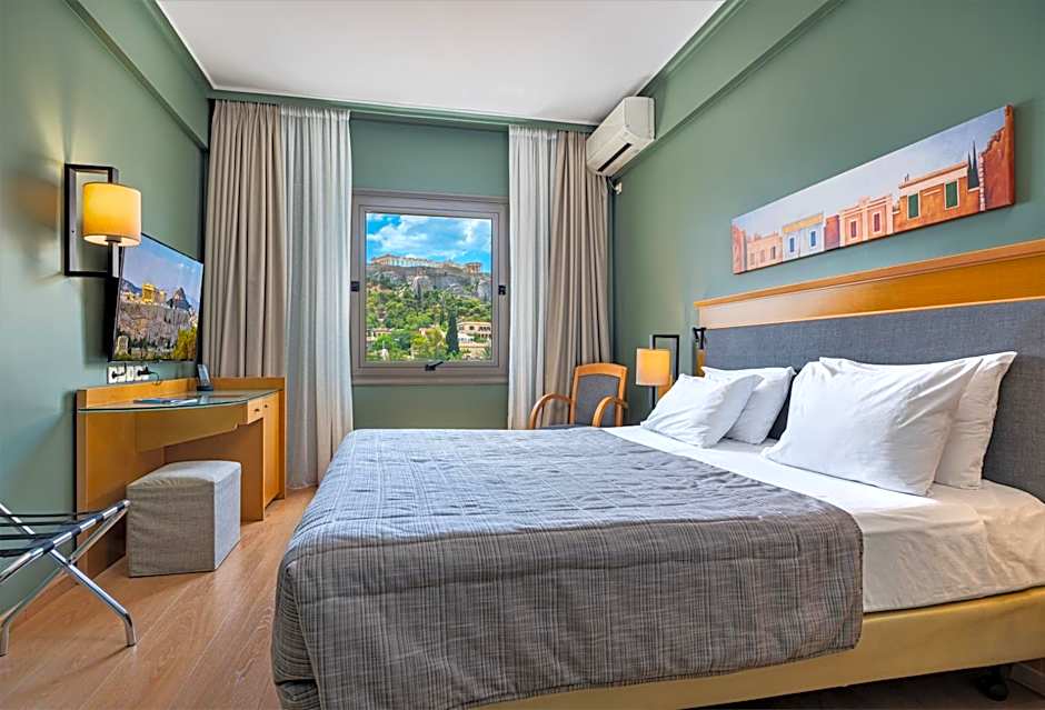 Foto 1 di 7 di Deluxe 1 Double Bed or 2 Beds, Acropolis View