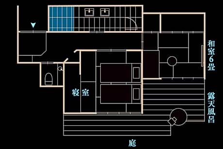 Premium Twin Room with Open-Air Bath and Terrace