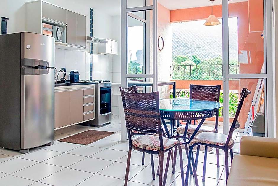 Incrível Apto com piscina e churrasq em Ubatuba SP