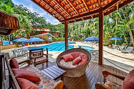 Flat Estudio 220 amarílis 3 Piscinas climatizadas, carregar veiculo eletrico, Bertioga, Riviera de São Lourenço Apartamento estúdio, cozinha equipada completa, serviço de hotelaria, limpeza e trocas diária de toalhas, WI-FI 500 MB