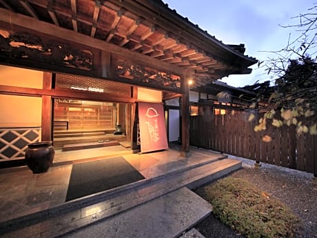 Japanese-Western-Style With Open-Air Bath Double Bedroom