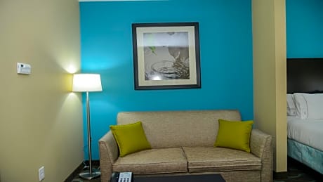 King Suite with Roll-In Shower - Communication/Mobility Accessible