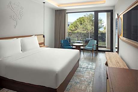 King Room with Balcony and Partial Sea View - Kvarner