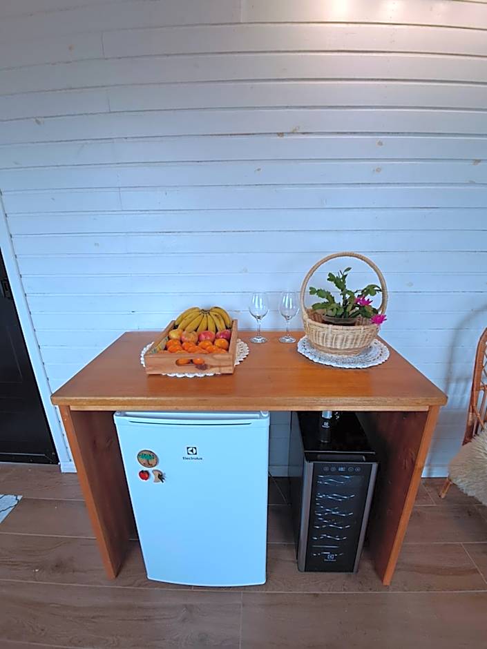 Cabana com Banheira Hidromassagem e Piso Aquecido