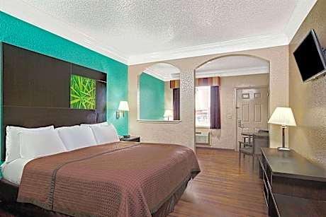 1 Queen Bed, Mobility/Accessible Room, Roll-In Shower, Non-Smoking