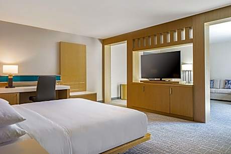 Club Lounge Access, Junior Suite, 1 King, Garden View