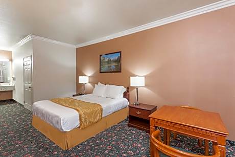 1 Queen Bed Mobility Accessible Room Non-Smoking