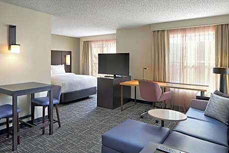 Studio, 1 Queen Bed with Sofa bed (1 Queen Bed and 1 Double Sofa Bed)