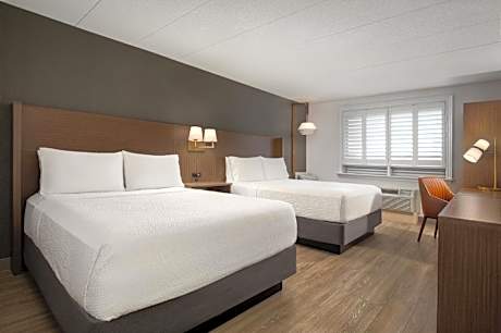 One-Bedroom Queen Suite with Two Queen Beds and Sofa Bed