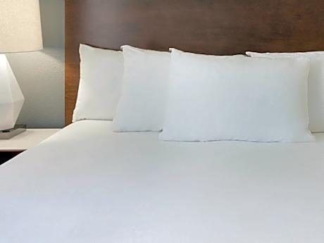 Deluxe room with two double beds