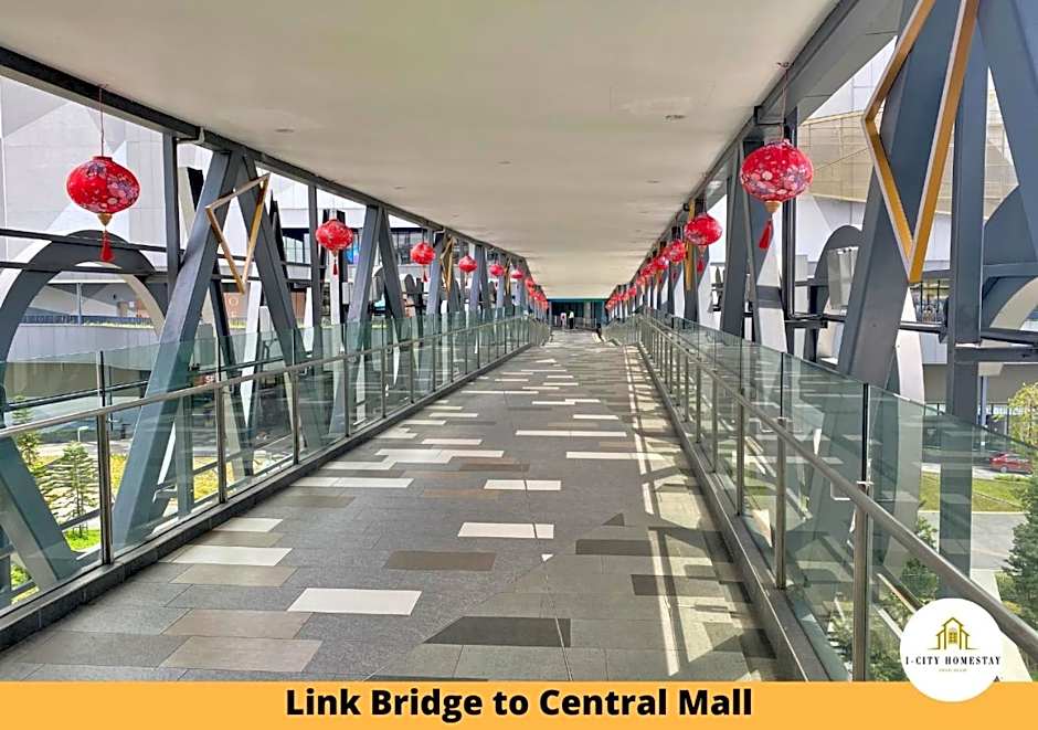 I-City Homestay - Shah alam, Hospital Shah Alam, UITM, Central Mall SOGO, Seksyen 7