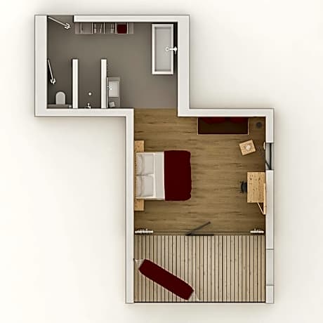 Deluxe Double Room with Balcony