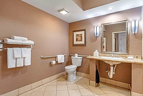 Accessible - 1 King Mobility Accessible Bathtub View Non-Smoking Full Breakfast