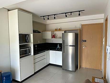 Studio Super Luxo com ar condicionado vaga piscina academia coworking etc